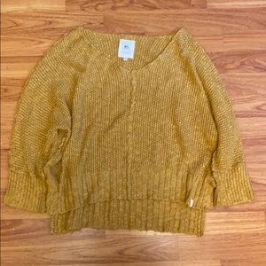 Ripcurl Mustard Yellow Sweater Size S